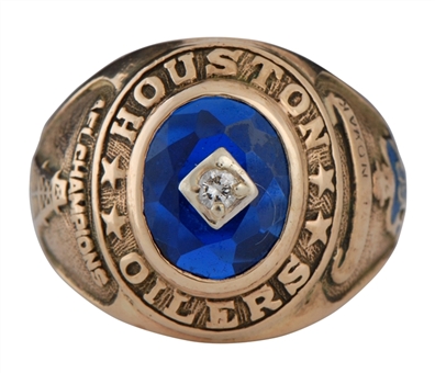 1961 Houston Oilers AFL Championship  Ring - Novak
